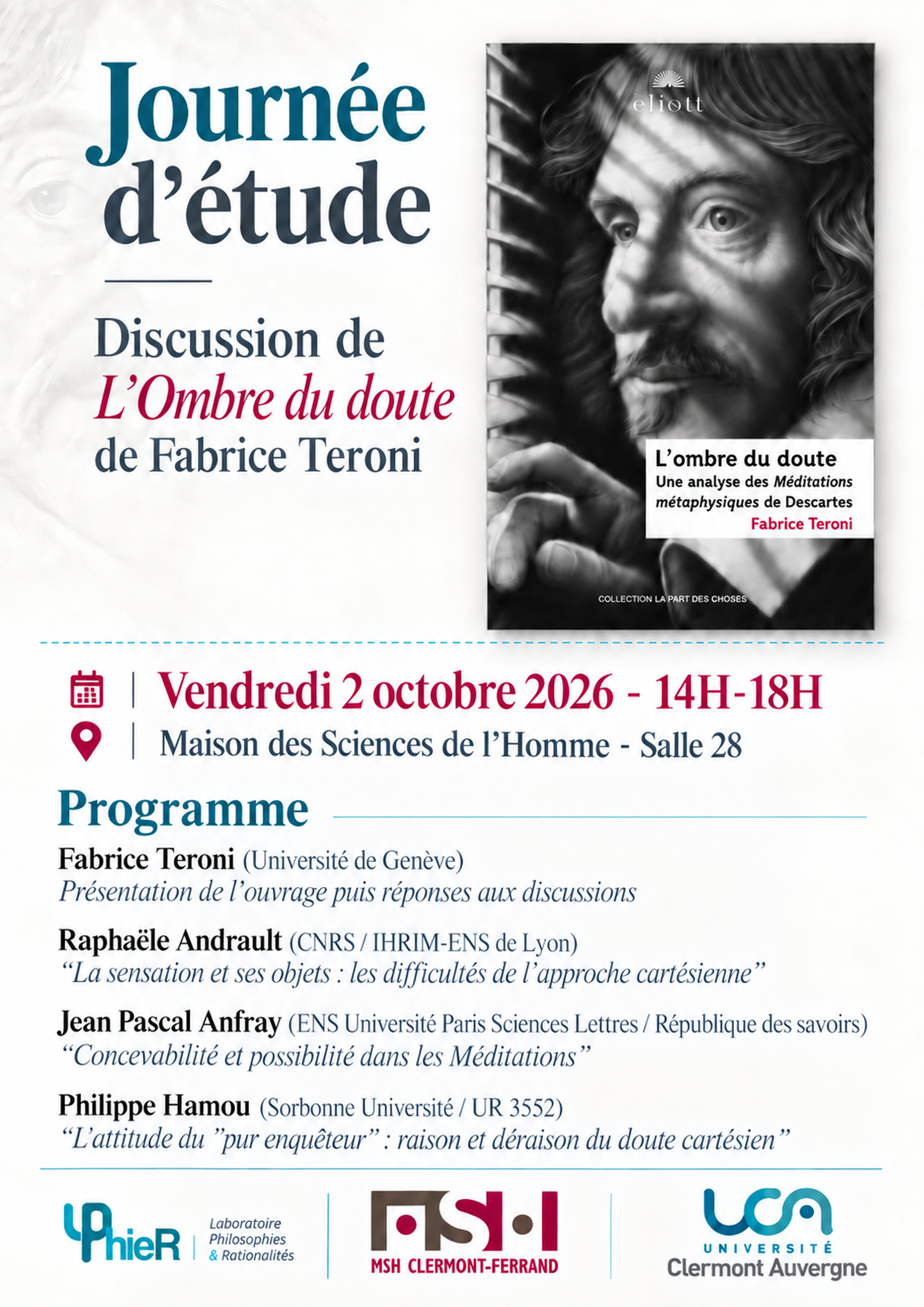 Affiche Journée L'Ombre du doute