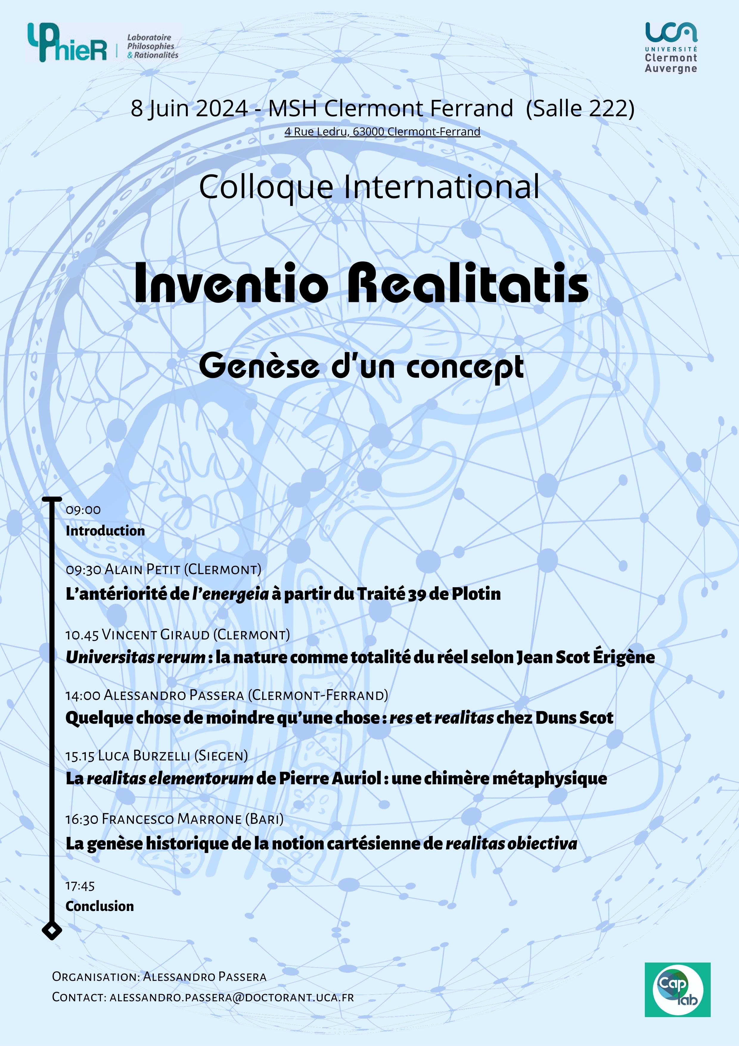 Affiche colloque